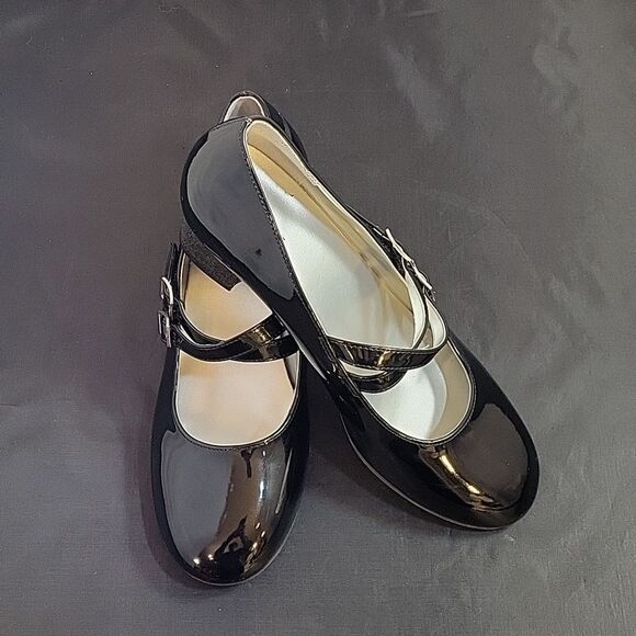 AMERICAN EAGLE ROUND TOE TWO ADJUSTABLE BUCKLE WOMEN"S MARY JANE STYLE S… - Picture 12 of 12